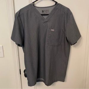 Figs MENS Leon Three-Pocket Scrub Top - Small